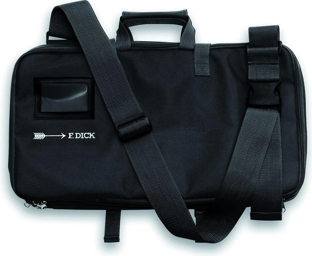 Custodia Coltelli Dick Nera Vuota - Borsa Professionale per Cuochi - 11