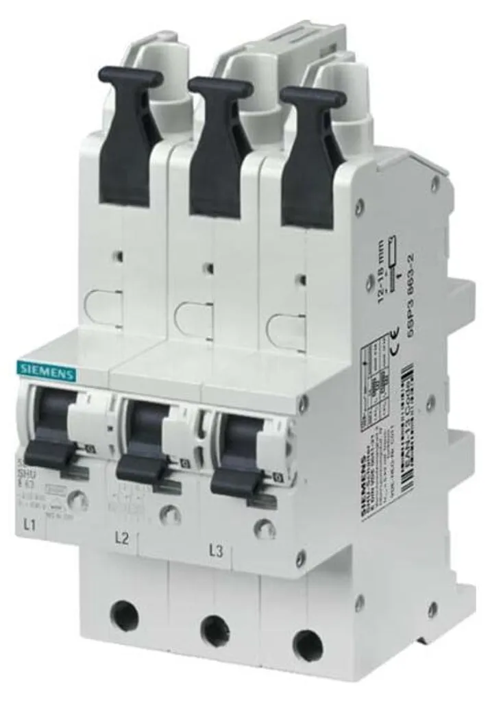 Disjoncteur de ligne principale 5SP38632 Siemens type SHU 63A 25kA