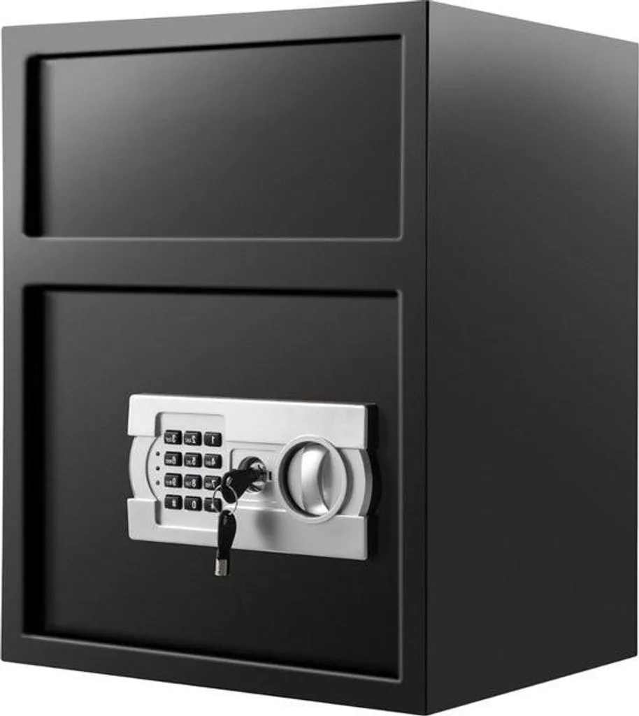 Coffre-fort de Sécurité Ignifuge avec Double Verrouillage à Code et Clé