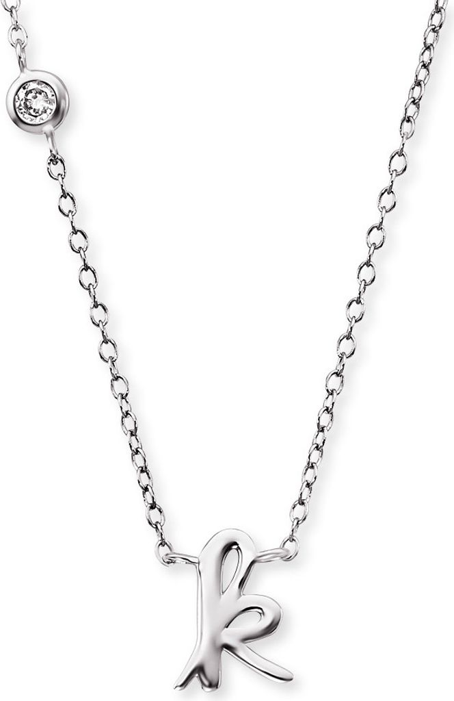 Engelsrufer Buchstaben K Kette Silber ERN-INITIAL-K mit Zirkonia