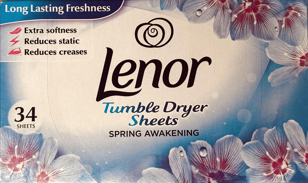 Lenor, sušiace obrúsky – Jarné prebudenie, 6 balení po 34 Obrázok produktu 