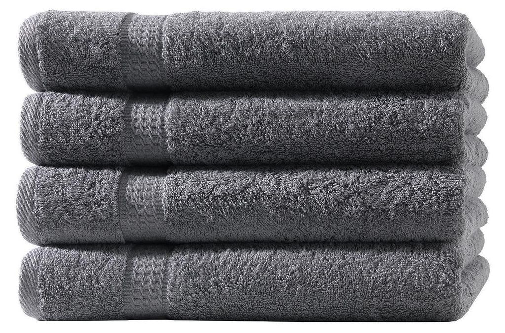 4er Set Frottee Gästetücher Elegance 30x50 cm 100% Produktbild 