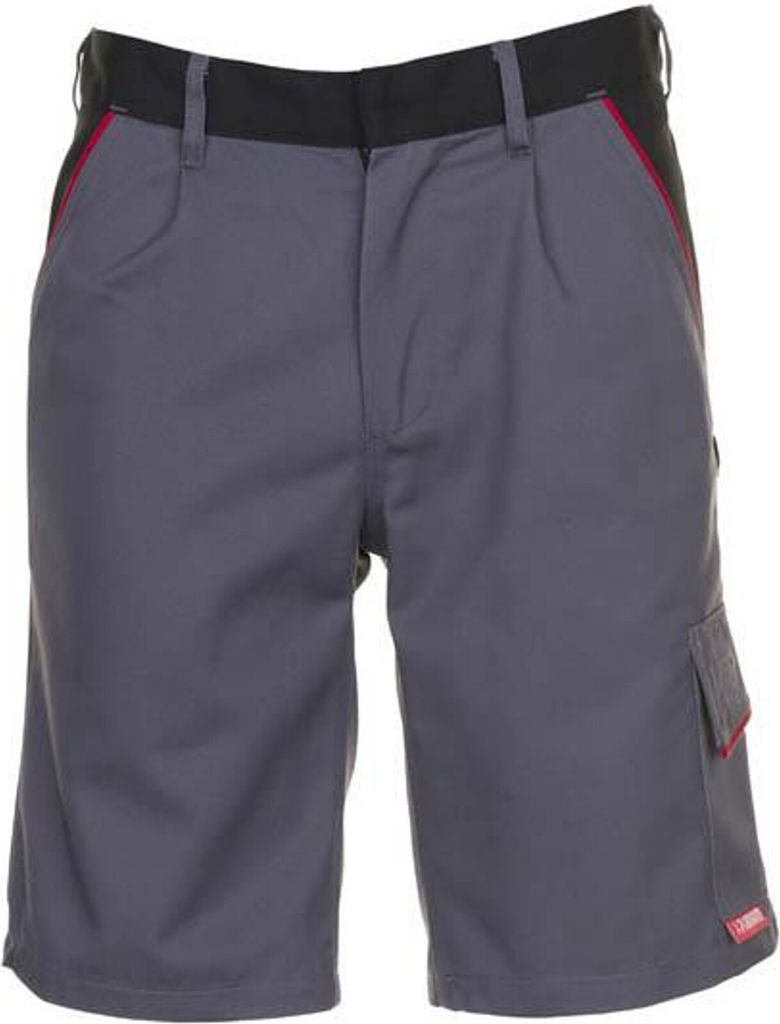 Größe 4XL Herren Planam Highline Shorts schiefer schwarz rot Modell 2372