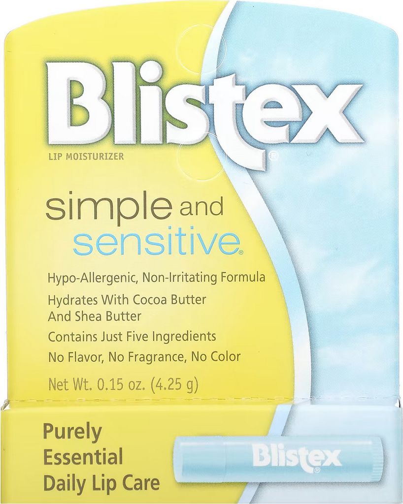 Blistex | Hypoallergenes Balsam, Für Empfindliche Lippen, Produktbild 