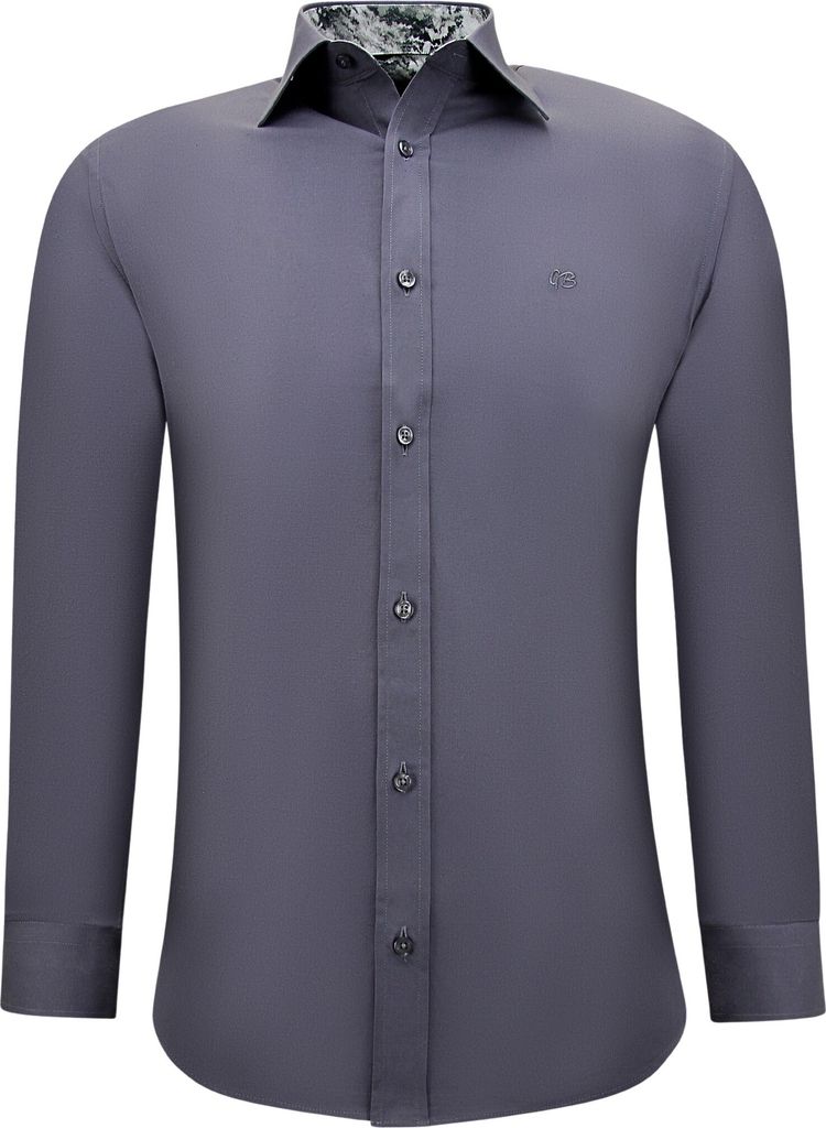 Ordentliche Business Uni Hemden Slim - XL
