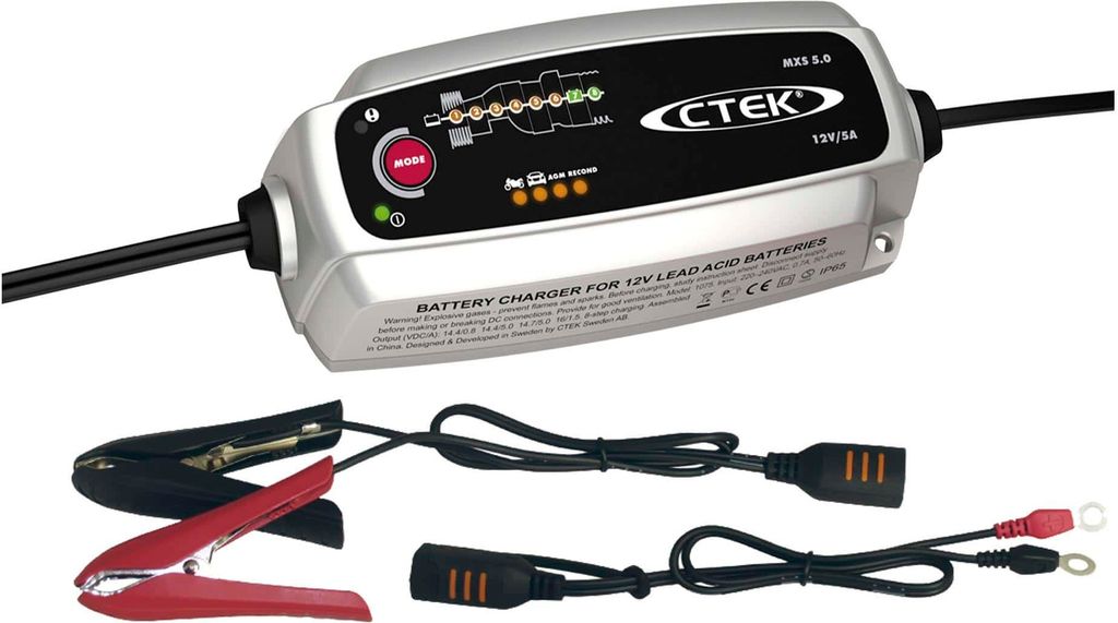 CTEK Ladegerät 12 V 0,8-5 A MXS5.0T Produktbild 34
