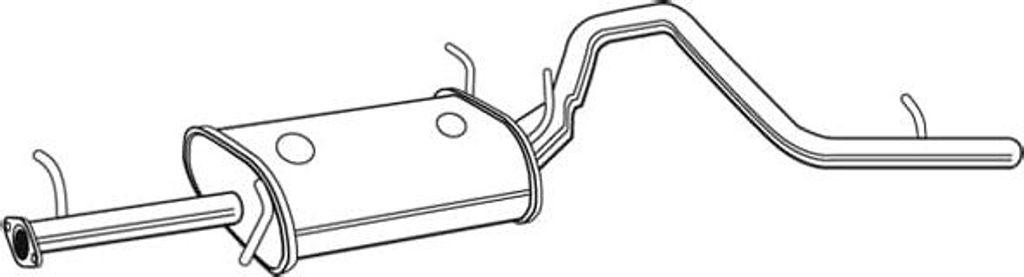 Walker Endschalldämpfer 23339