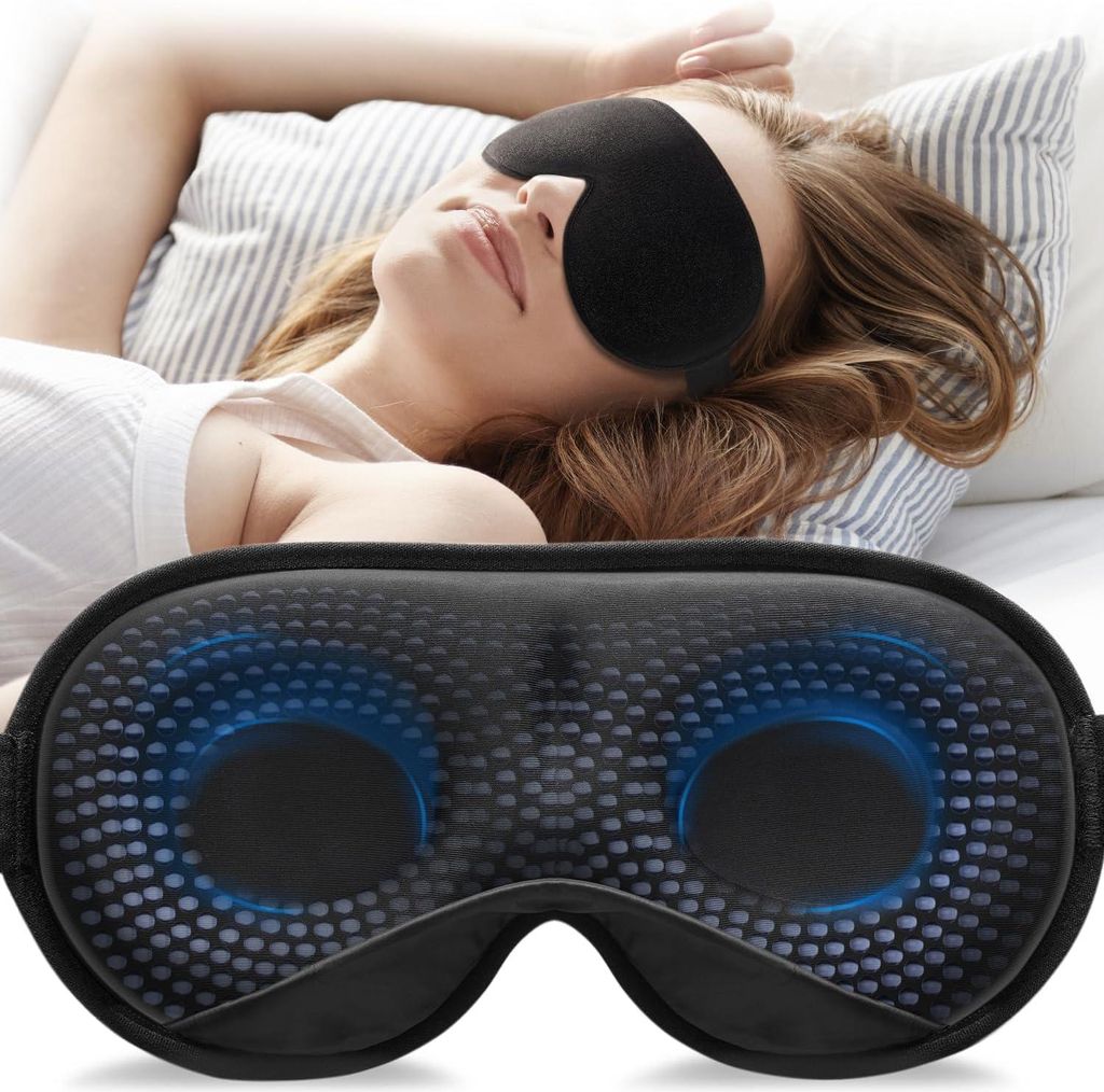 Umisleep 2024 Gewichtete Schlafmaske Männer & Frauen, 3D Produktbild 