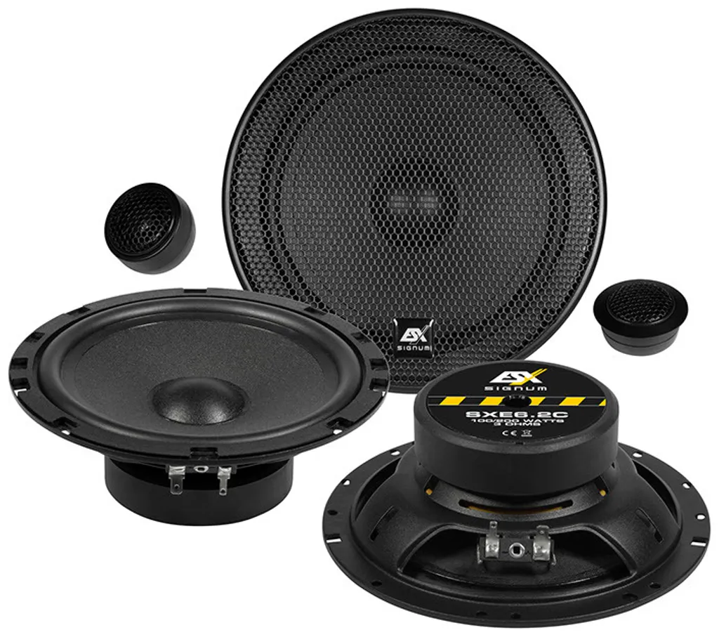 Haut-Parleurs 16,5 cm ESX SIGNUM SXE6.2C Système Audio Composé 2 Voies