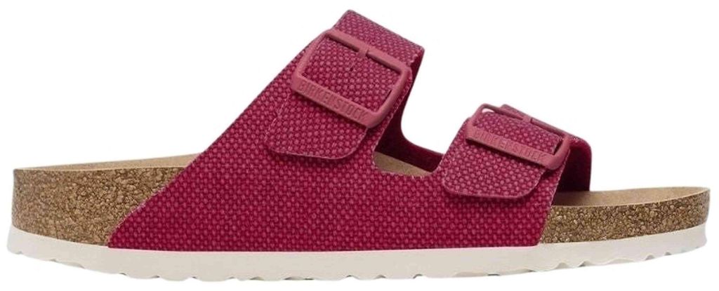 Sandalen Birkenstock Birkenstock Arizona Vegan Rivet Logo Women's Fuchsia Tulip für Herren