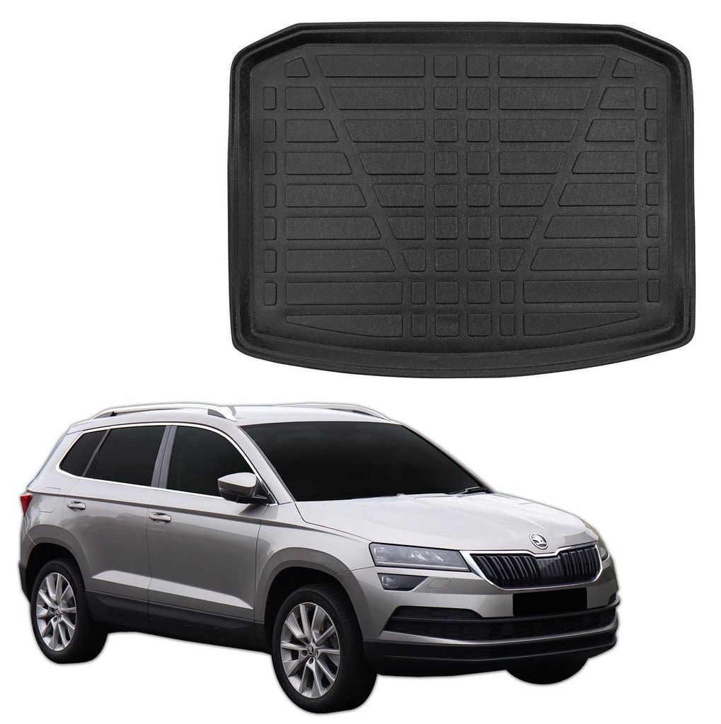 Tapis De Coffre Sur Mesure Pour Skoda Karoq 2WD Depuis Image du produit 