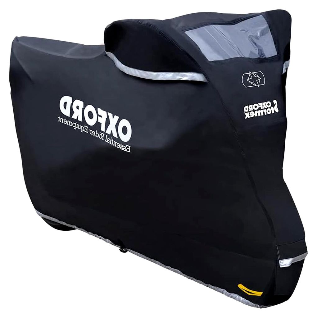 STORMEX Motorradabdeckung für den Außenbereich - Schwarz, 229x99x125 cm