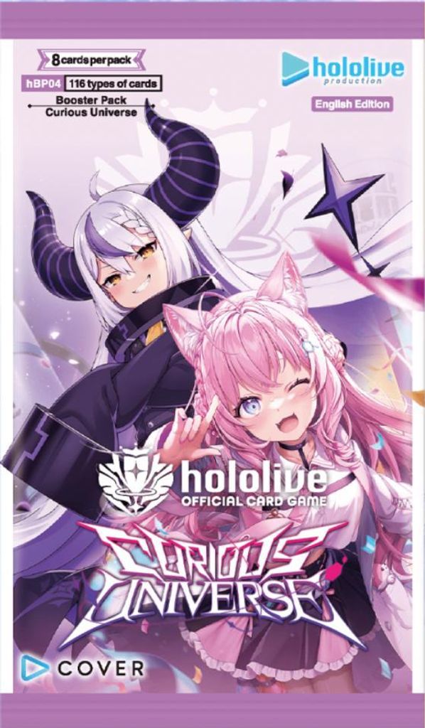 Hololive Curious Universe Booster Pack EN (8 Karten)