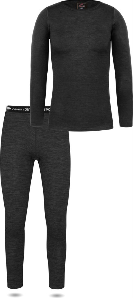normani Damen Merino Unterwäsche-Set