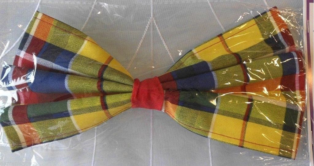 F56901-2 karo-bunt Damen Herren Fliege Karofliege