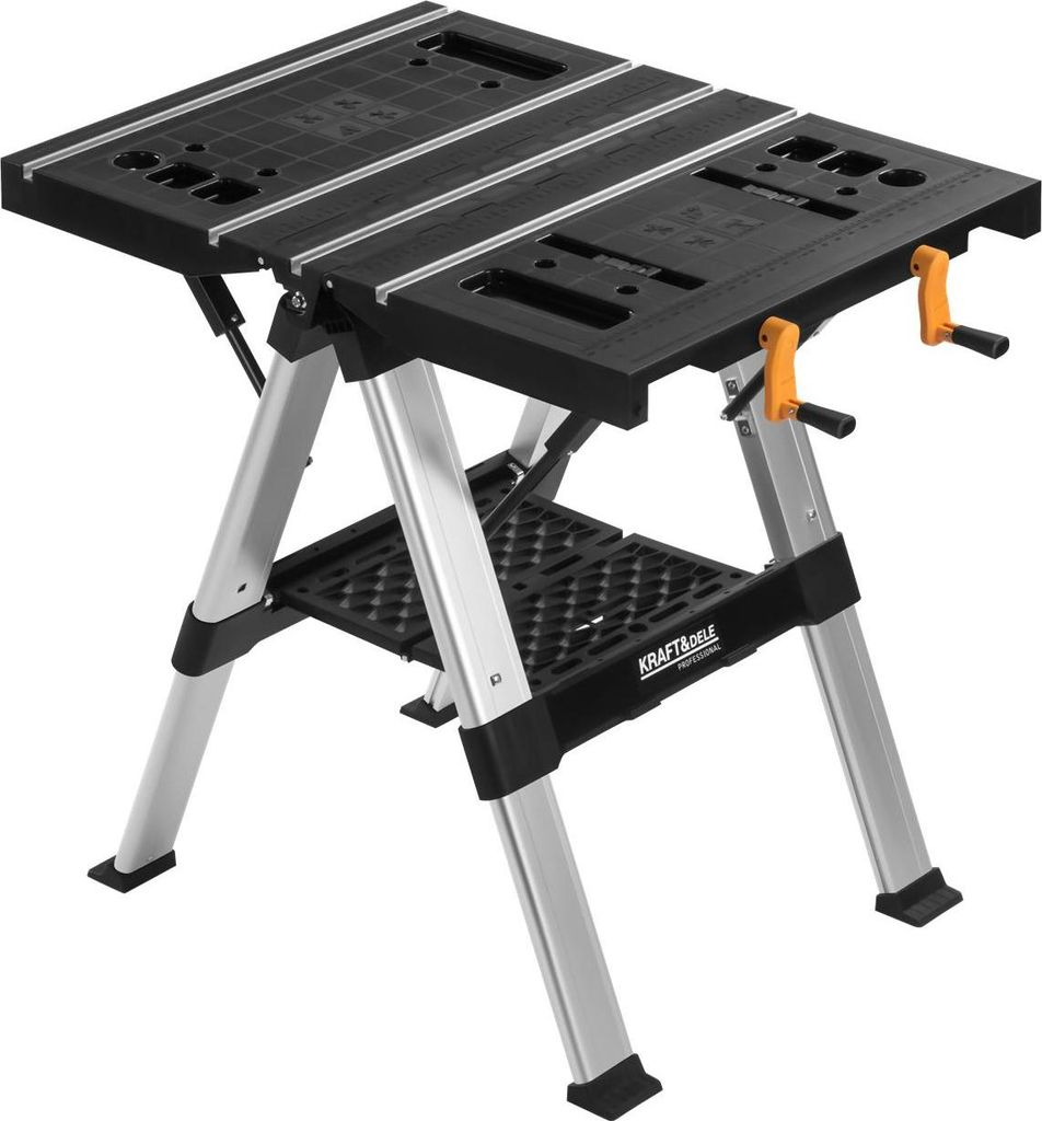 Klappbarer Arbeitstisch und Spanntisch 350KG Tragkraft 84x81x63CM KD11870