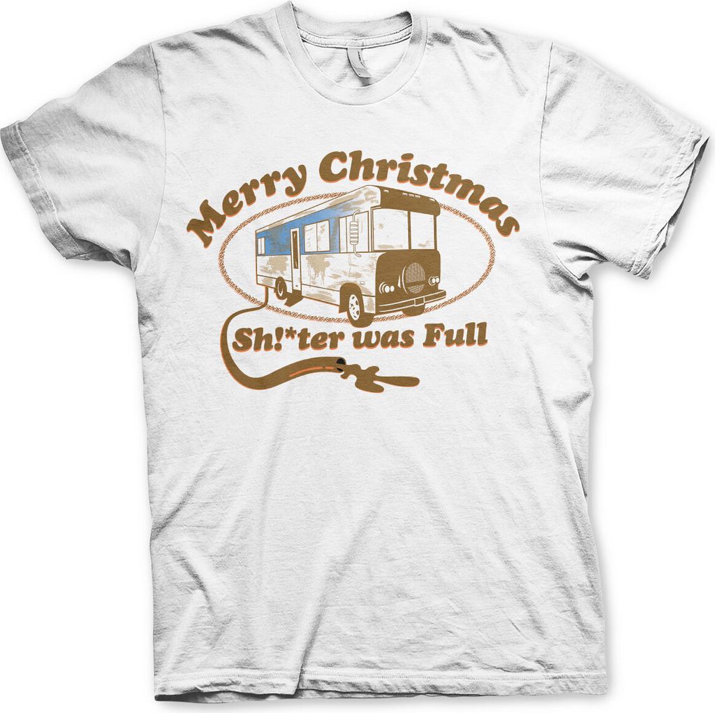 Shitter Was Full T-Shirt - XX-Large - White Produktbild 