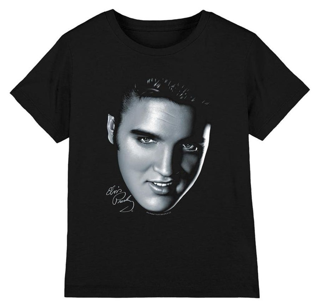 Elvis Presley - T-Shirt für Kinder TV32522 (104) (Schwarz)