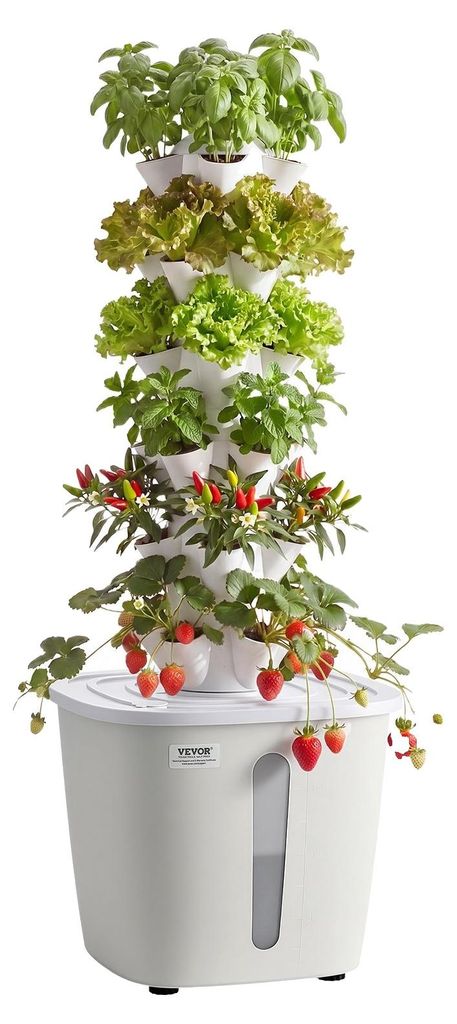 VEVOR Hydroponischer Turm, 30 Pods 6 Ebenen Hydroponik Produktbild 