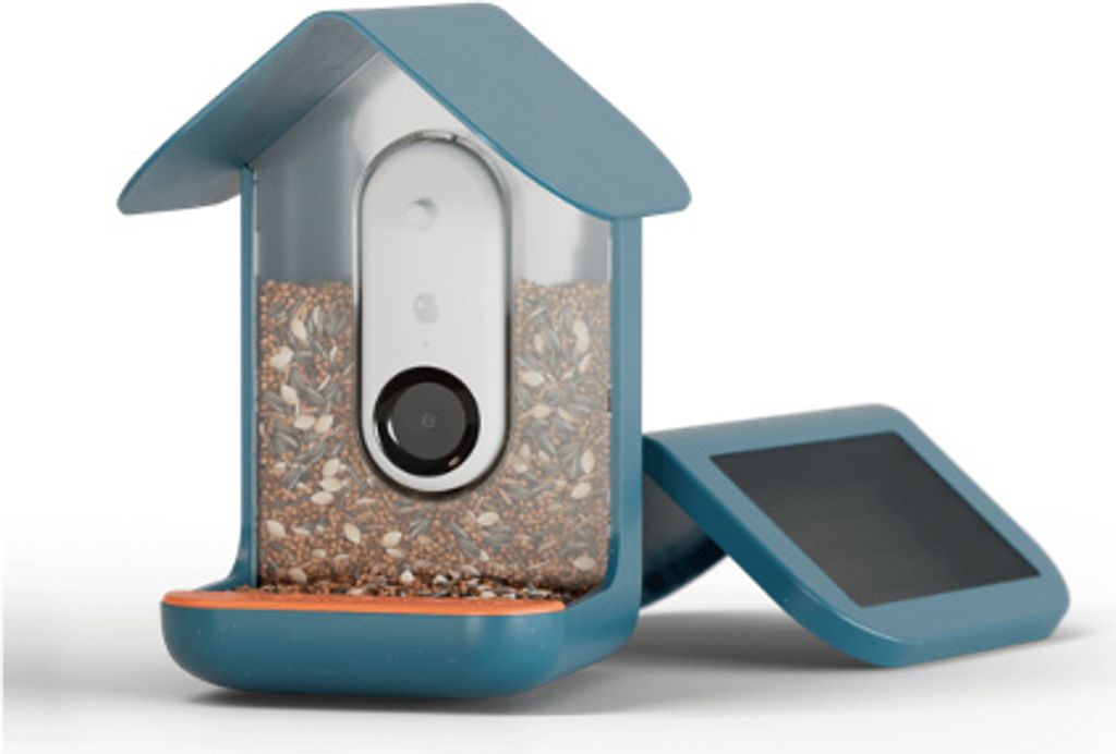 Bird Buddy Smart - Bird Feeder Pro - Vogelhaus - Blau mit Produktbild 