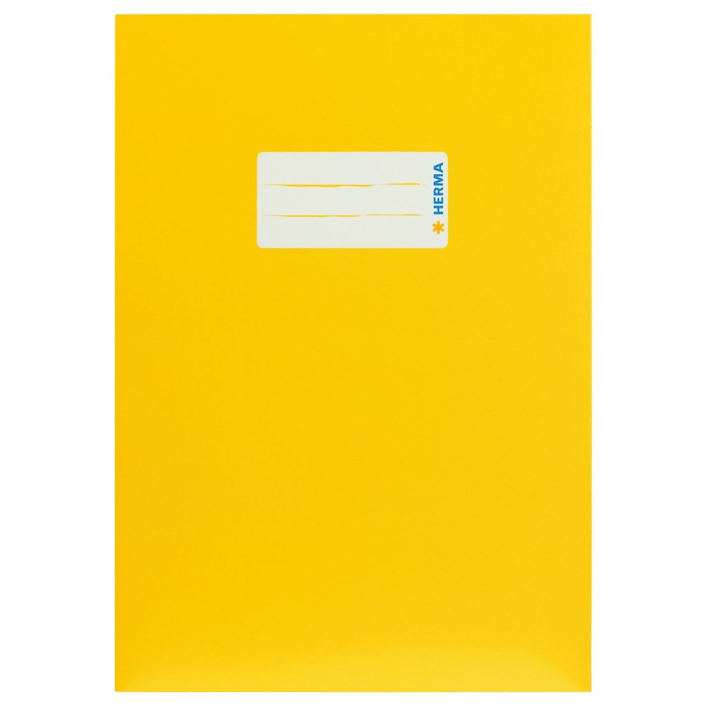 HERMA 19746 Protège-cahier en carton DIN A4 jaune Image du produit 