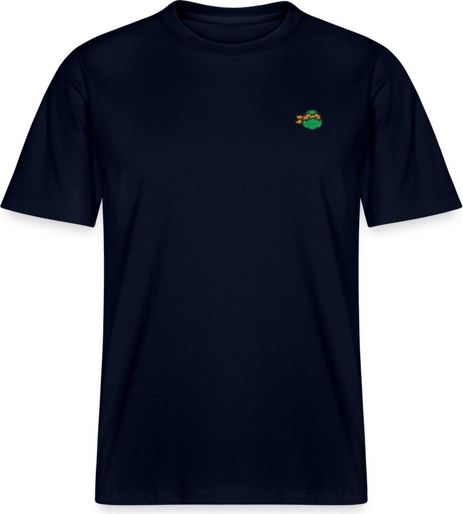 Spreadshirt TMNT Michelangelo Stick Relaxed Fit Uni T-Shirt, XL, Navy