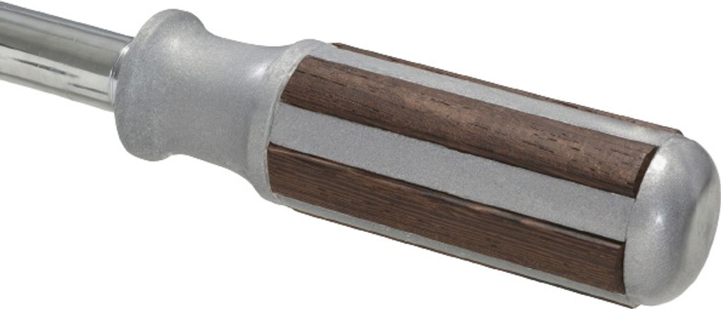 Poignée de baby-foot Garlando Exklusiv argent/poire pour Image du produit 