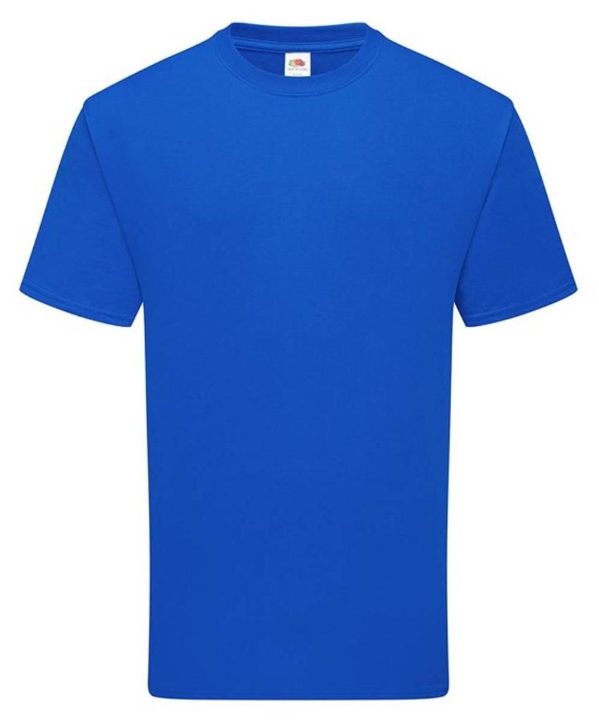 Fruit of the Loom - T-Shirt für Herren/Damen Uni RW10458 (M) (Königsblau)