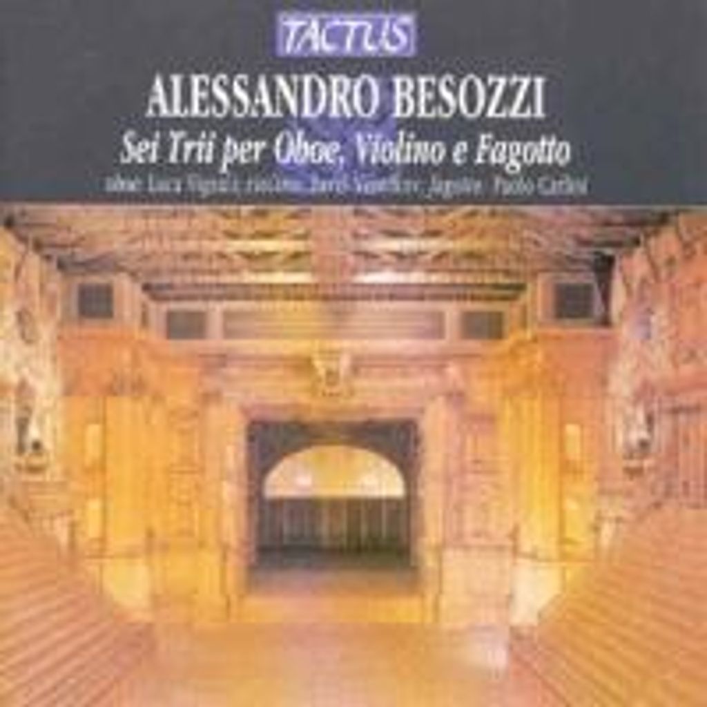 Vignali, L: Sei trii Für Oboe,Violine,Fagott