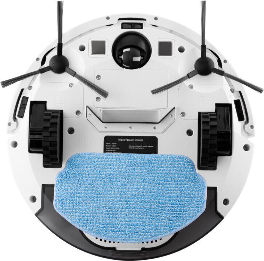 ETA Saugroboter Rover I 2in1 I bis zu 110 Min Laufzeit I Extra Schlank 7.7.cm I Smart APP I Digitaler Motor I 4 Reinigungs Modi I Mopp Aufsatz