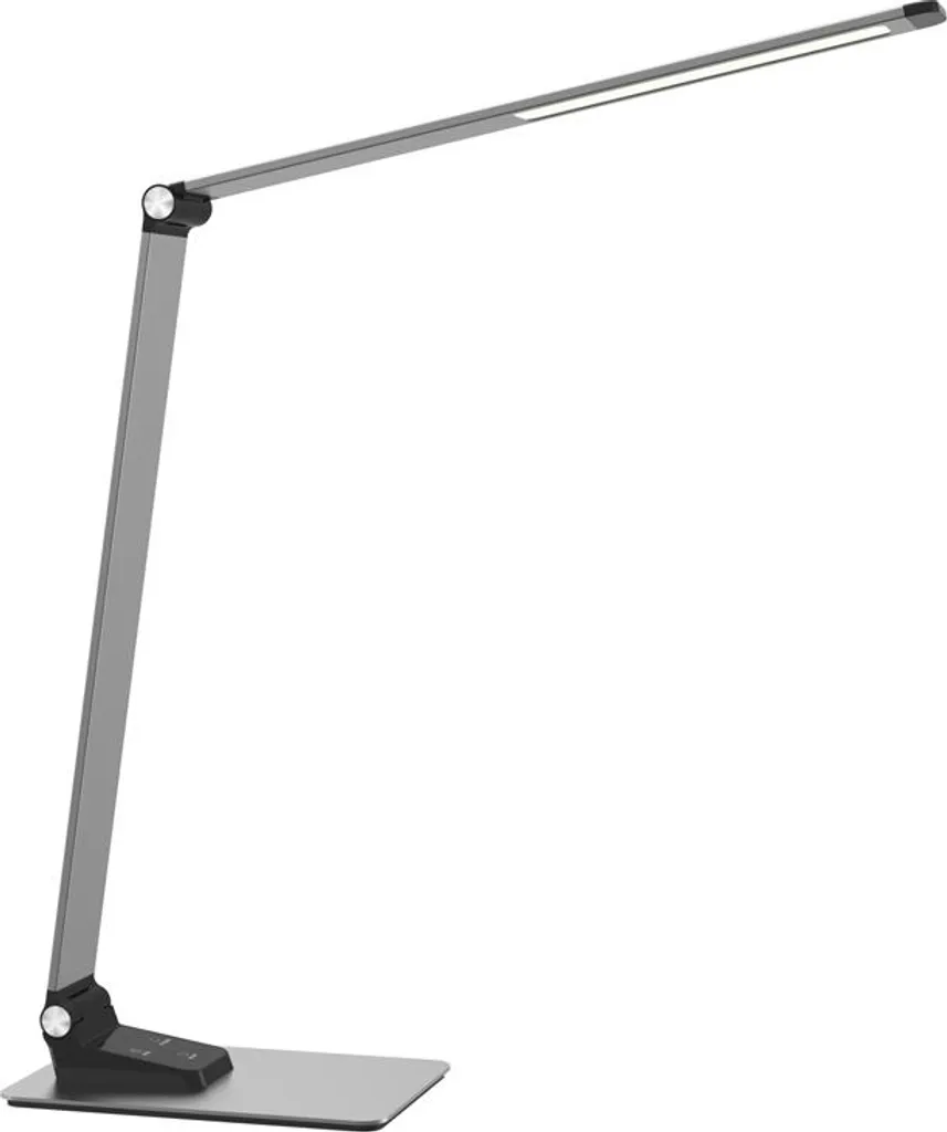 Lampe LED 10W tactile avec port de charge USB et châssis aluminium