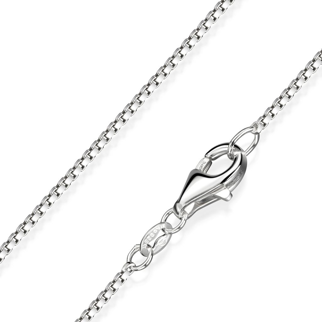 MATERIA Venezianerkette Silber 925 diamantiert - 1mm Produktbild 