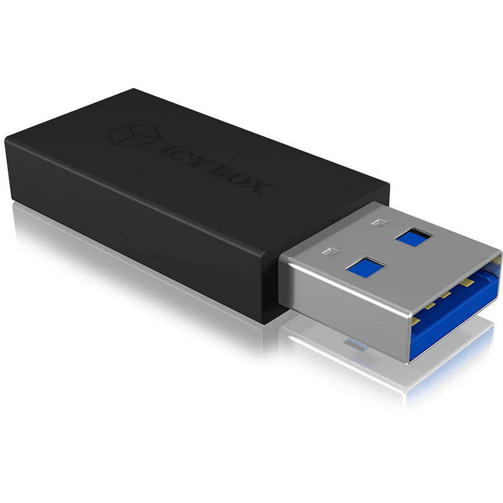 Convertitore USB-A a USB-C Nero | USB 3.0 5Gbps | Alta Qualità - 4