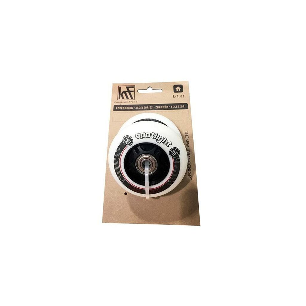 Krf Spotlgiht Led Lights 2 Units Rad Weiß 70 mm / 85A Weiß 70 mm / 85A