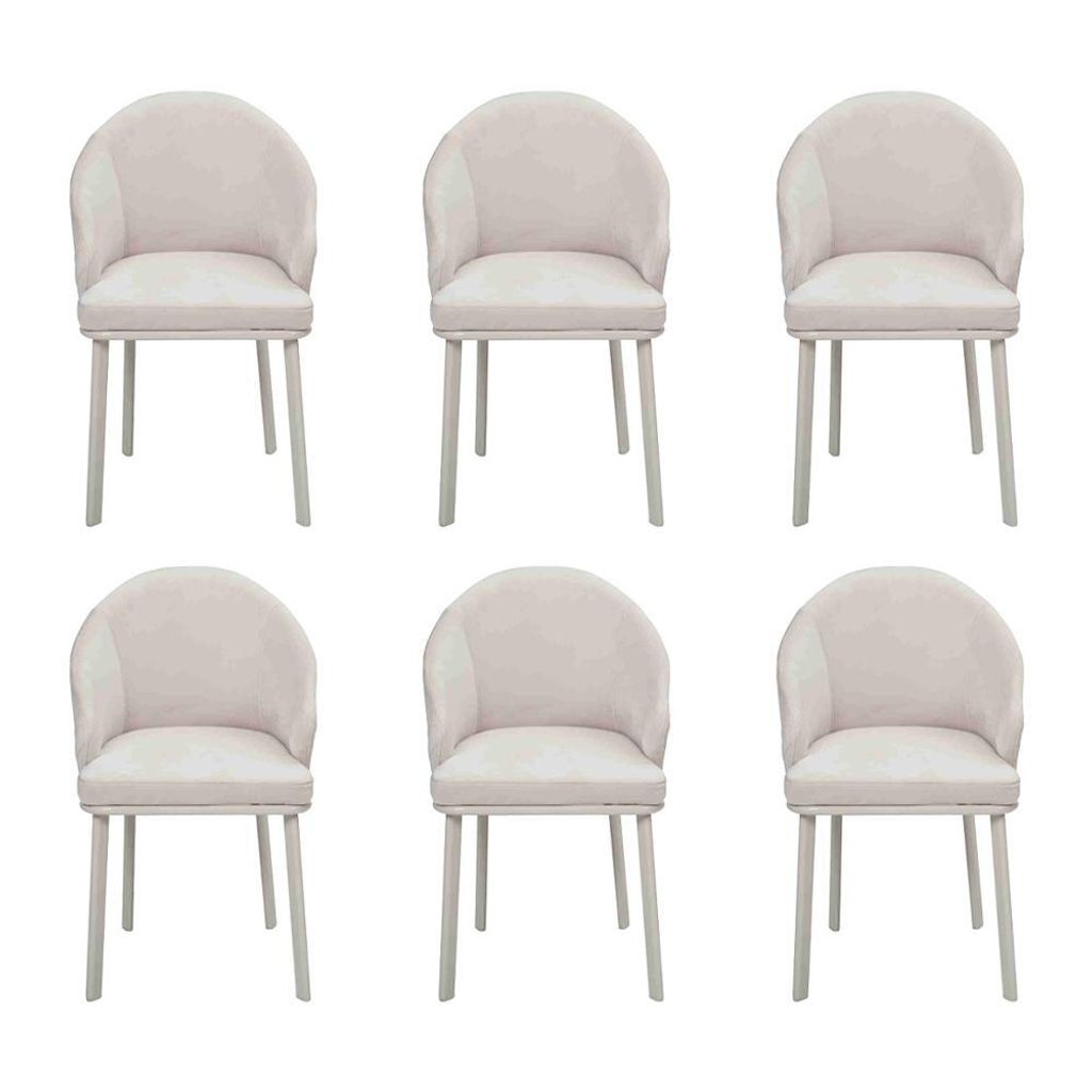 Esszimmerstuhl Weiß 6x Stühle Esszimmer Modern Stuhle Holz Design neu