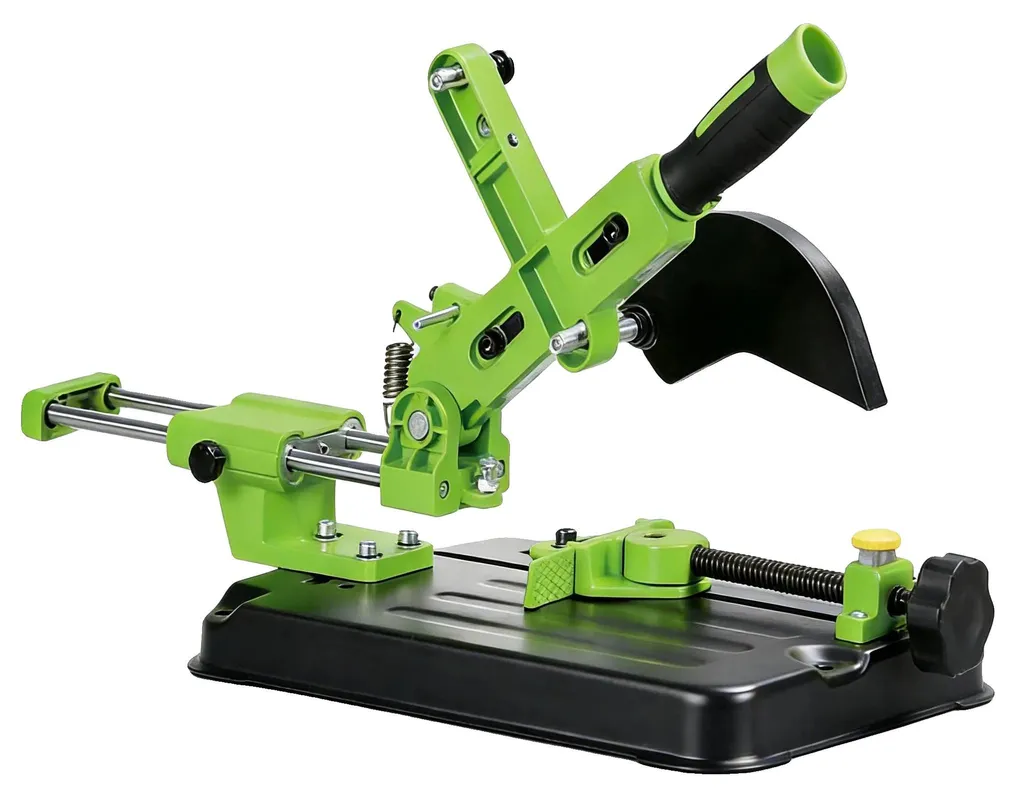 Support universel pour meuleuse d'angle avec base en fonte rigide pro
