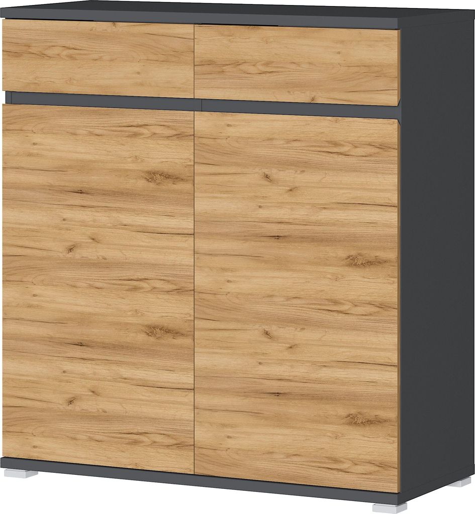 Germania Schuhschrank 3471-562, in Anthrazit/Navarra Eiche Produktbild 