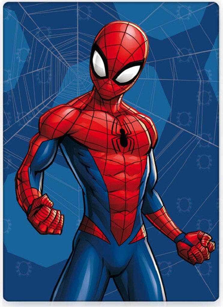 Spiderman Sweet Web Fleece-Decke 100x140cm Produktbild 