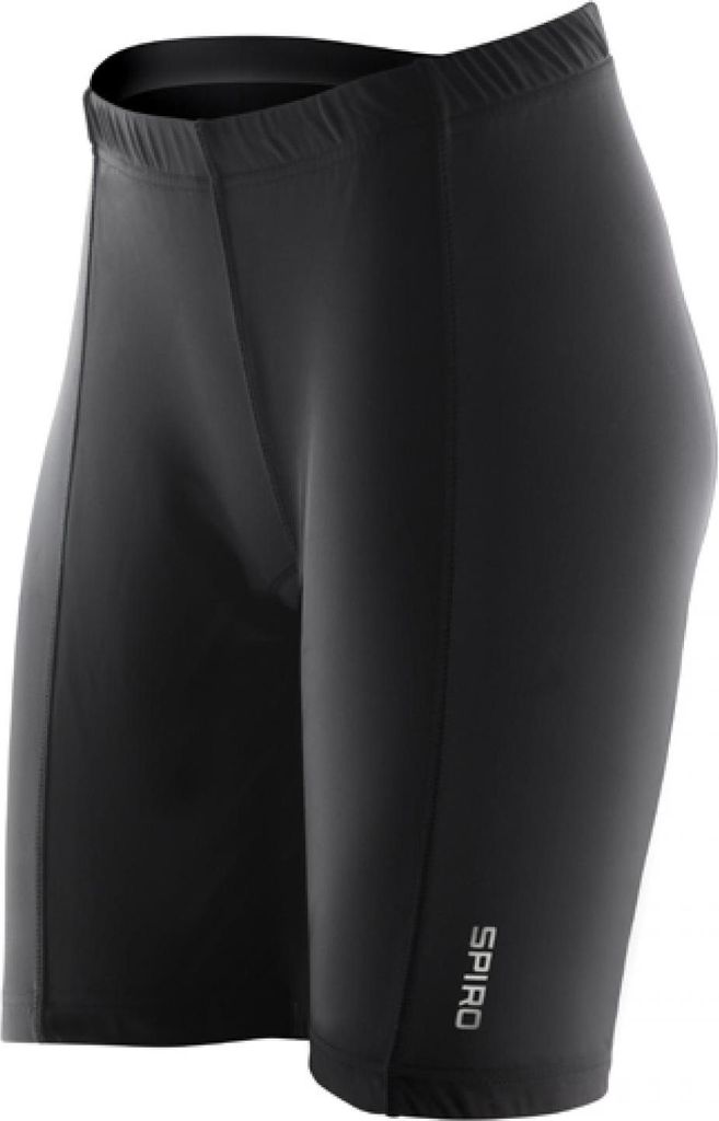 SPIRO S187F | Damen Padded Bikewear Fahrrad Short hose - Farbe: Black - Größe: XS (8)