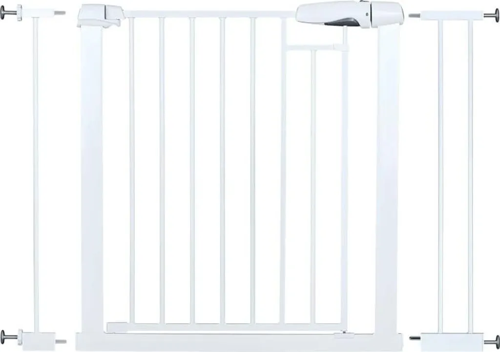 Barrière de protection enfant Nukido en métal avec portillon battant