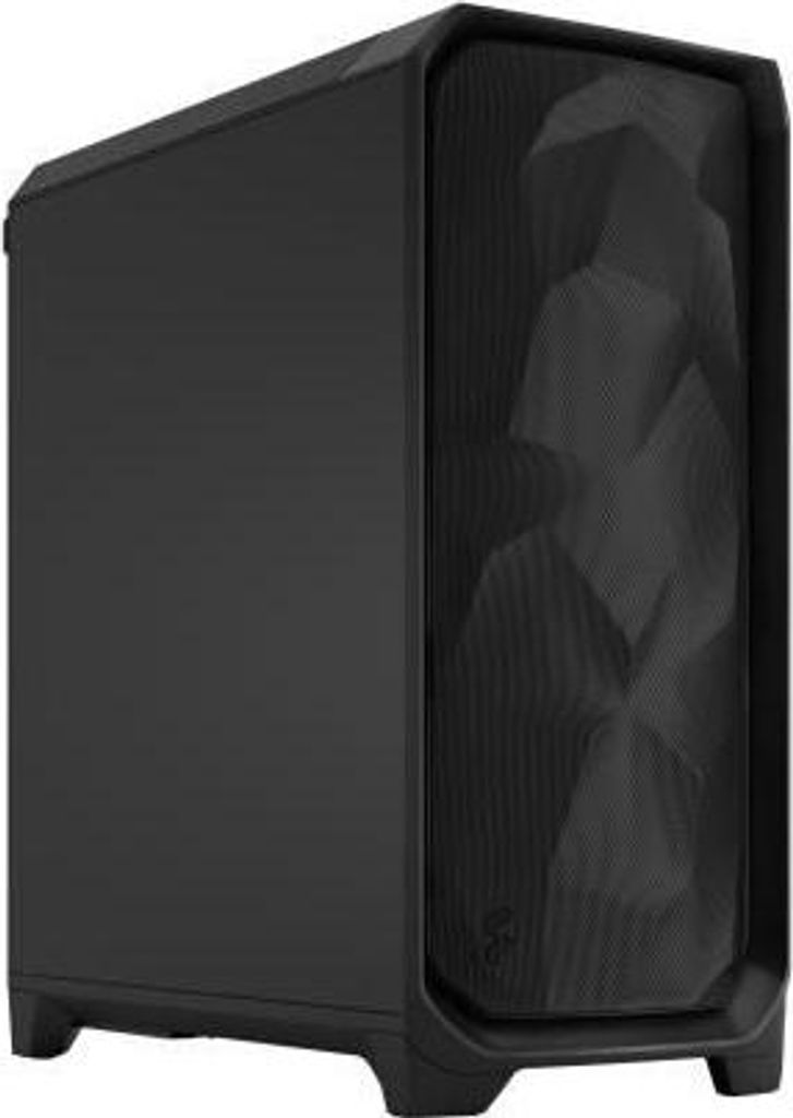 PC Gehäuse Fractal Design Meshify 3 Solid, E-ATX (277 mm), 3x 140mm Lüfter, USB Type-C 20 Gbps, Schwarz