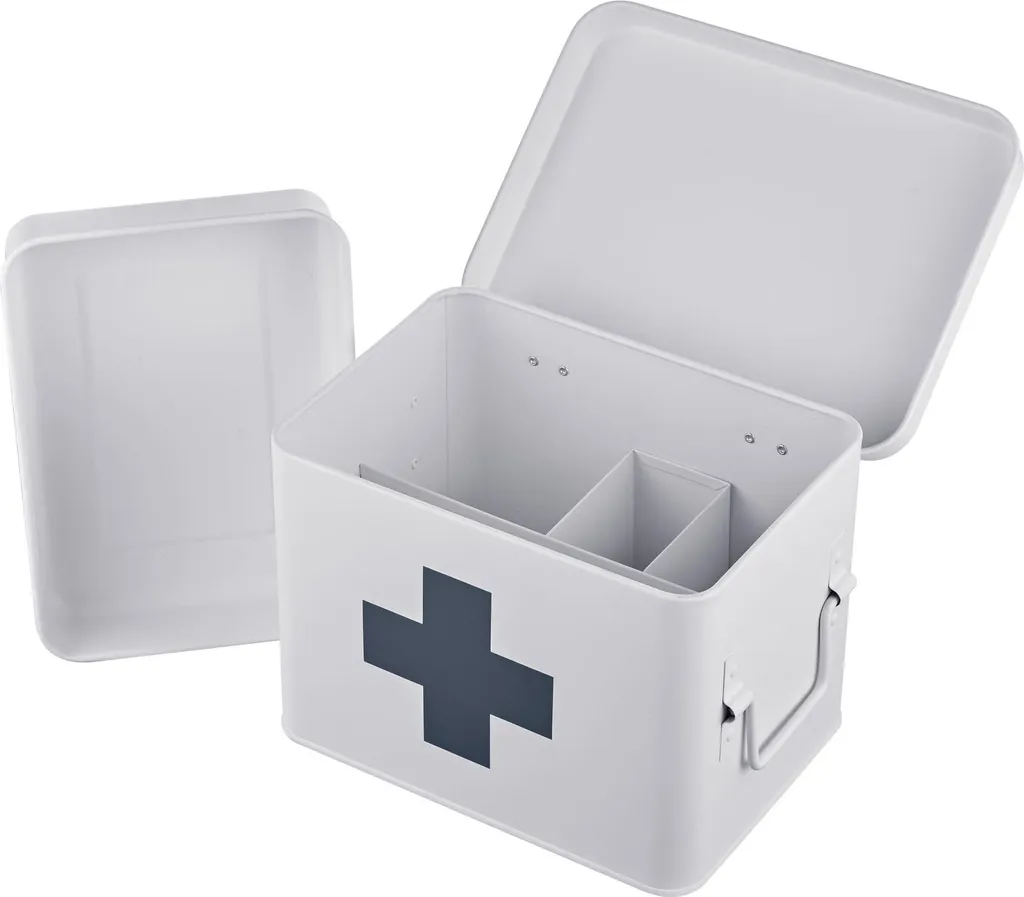 Boîte de rangement médicaments 4 compartiments pour éviter les oublis soins