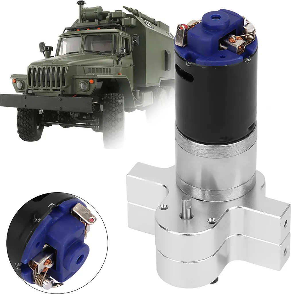 Boîte de Transfert Métal RC 370 anti-casse pour Crawlers MN et WPL
