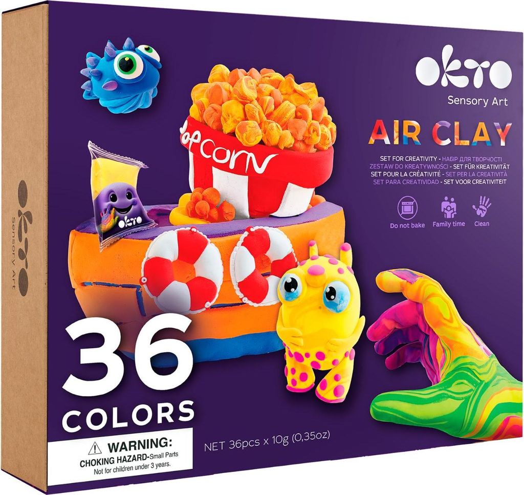 Zestaw Lekkiej Ciastoliny 36 Kolorów 70149 Zdjęcie produktu 