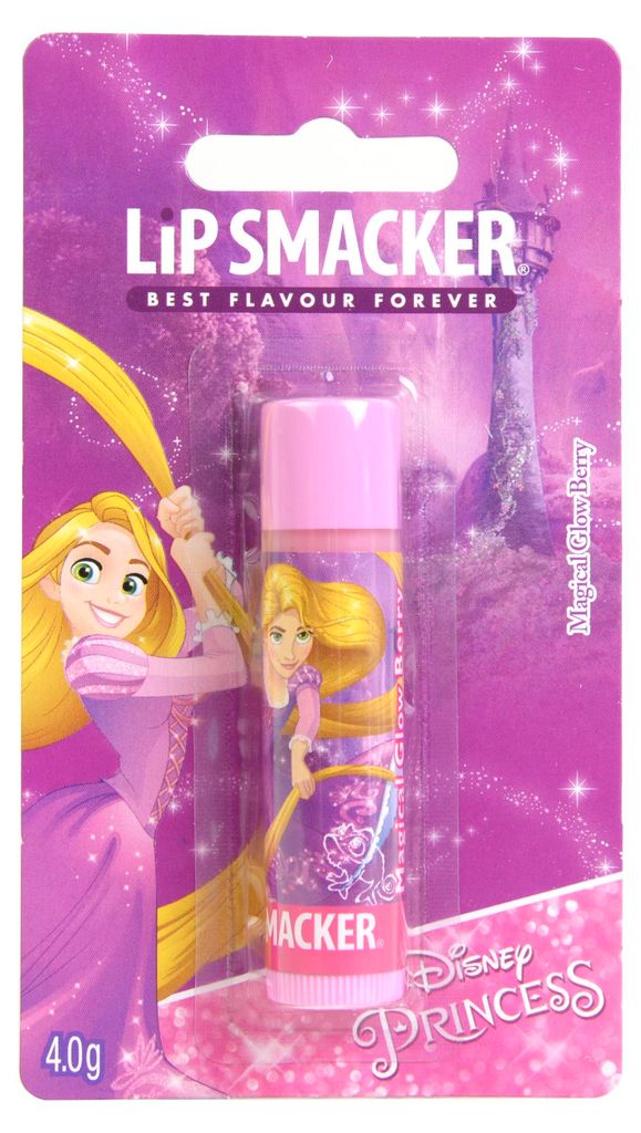 Lip Smacker Disney Princess Lip Balm, Rapunzel, Magical Glow Berry Flavour