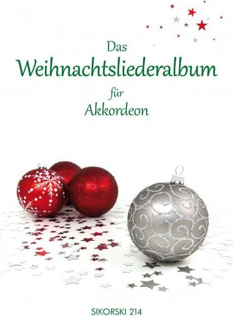 Das Weihnachtsliederalbum für Akkordeon