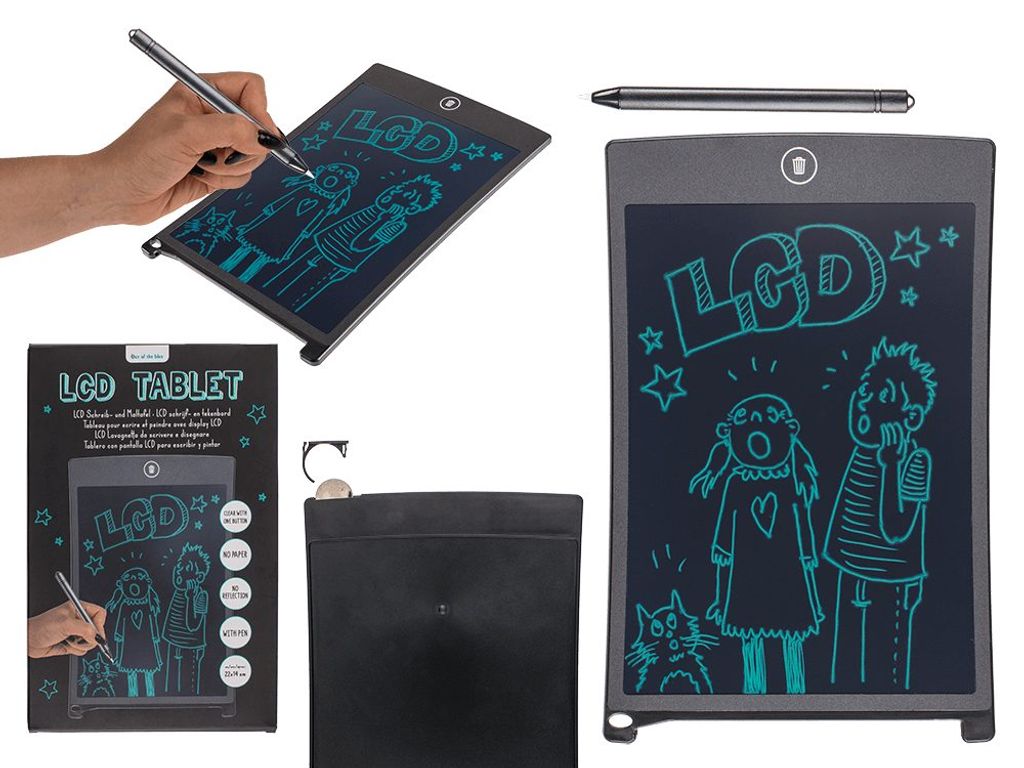 Schreib-und Maltafel mit LCD-Display