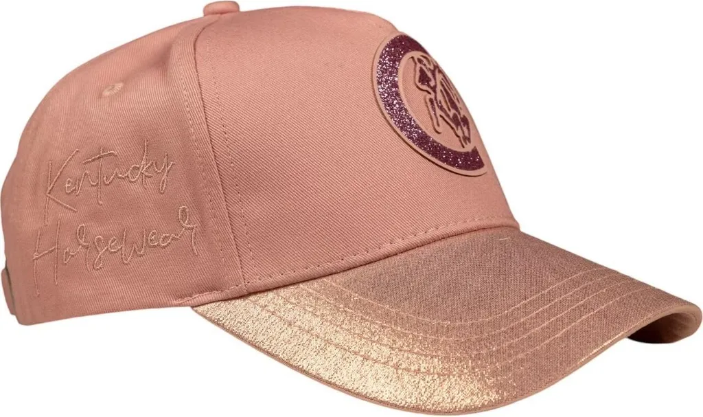Casquette Réglable Kentucky Sparkling : Fini les Cheveux en Désordre Rose