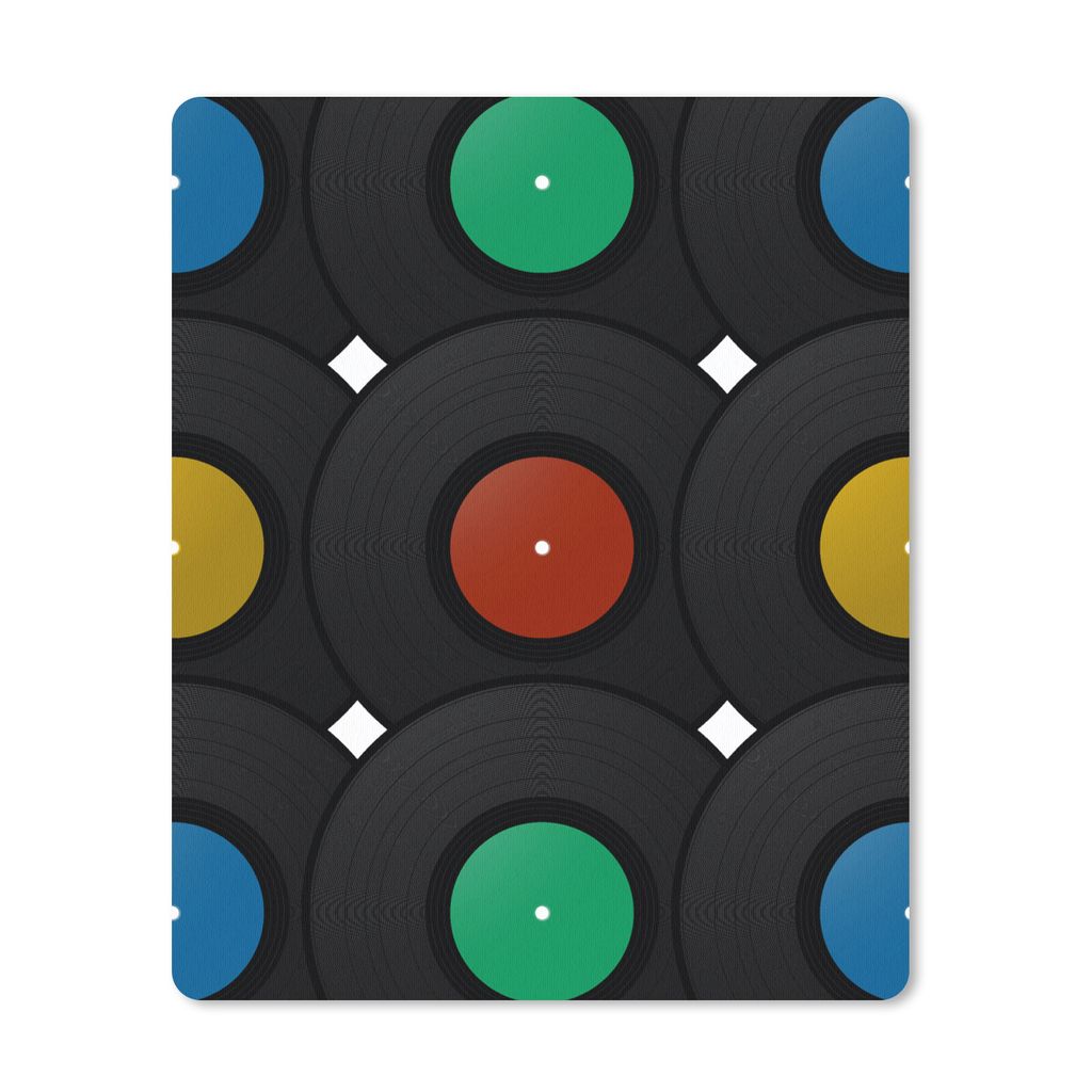 MuchoWow Mauspad Mousepad Tafeln - Musik - Muster 19x23 cm - Mousepads - Maus Mat - Pad - Mausunterlage - Mauspads - Spielen