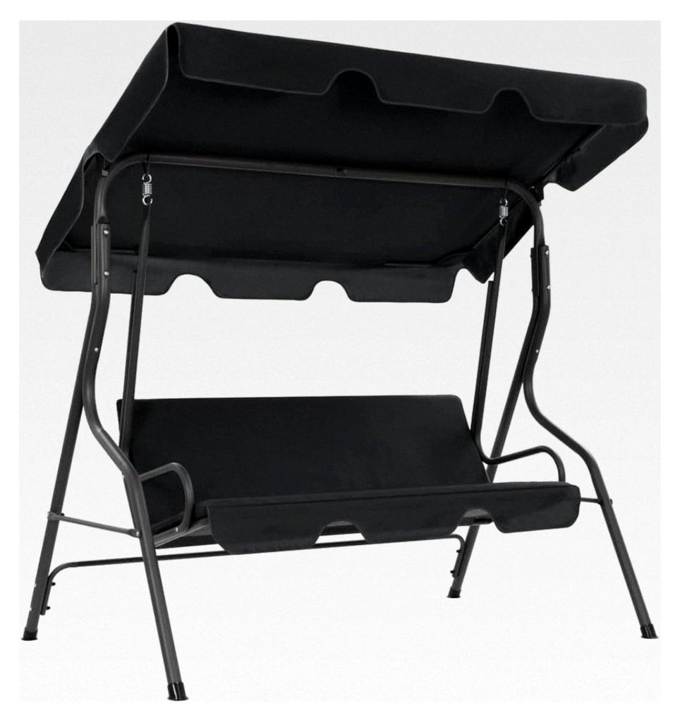 Hollywoodschaukel Anthrazit 170×110×153 cm
